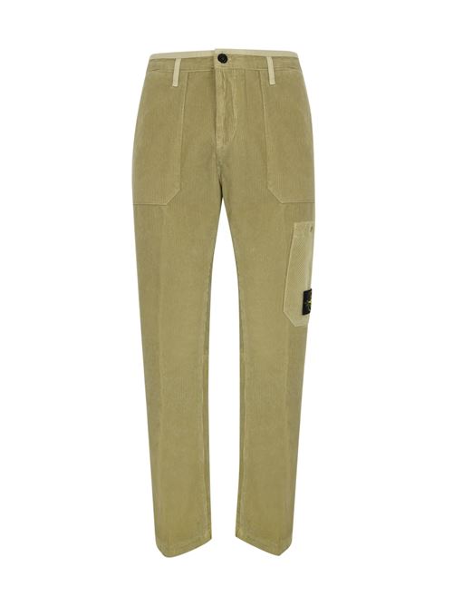 Pantalone 32604 in cotone corduroy 800 Plaster STONE ISLAND | 811532604V0097